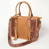 ADBG230 Tote Embossed Genuine Western Leather Women Bag