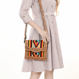 ADBGZ592 Messenger Genuine Western Leather Women Bag