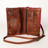 ADBG819 Crossbody Hair On Genuine Western Leather Women Bag