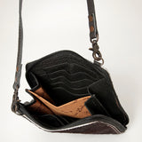 ADBG820 Crossbody Hair On Genuine Western Leather Women Bag