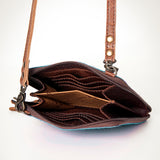 ADBG820 Crossbody Hair On Genuine Western Leather Women Bag