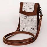 ADBG822 Cellphone Holder Genuine Western Leather Women Bag