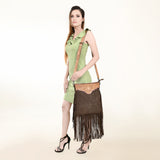 ADBGS192 Messenger Genuine Western Leather Women Bag Freda