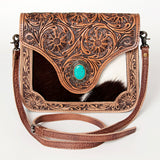 ADBG826 Crossbody Hair On Genuine Western Leather Women Bag