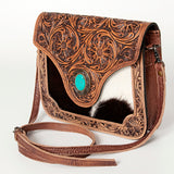 ADBG826 Crossbody Hair On Genuine Western Leather Women Bag