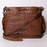 LC-ADBG836B Bucket Genuine Western Leather Women Bag