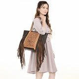 ADBGZ605 Tote Hand Tooled Genuine Western Leather Women Bag