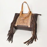 ADBGZ605 Tote Hand Tooled Genuine Western Leather Women Bag