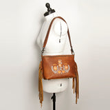 LC-ADBGZ613 Crossbody Genuine Western Leather Women Bag