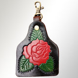 ADKRX101 Hand Tooled Genuine Leather Keyring