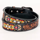 BEE108-Genuine Quality Western Leather Belt