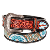 BEE111-Western Leather Belt