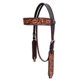 BER274-Western Leather Headstall