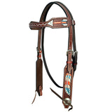 BER263-Western Leather Headstall