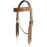 BER265-Western Leather Headstall