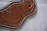 BER266-Western American Leather Spur Strap