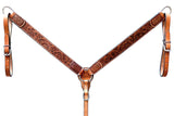 BER269-Western Leather Breast Collar