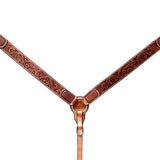 BER269-Western Leather Breast Collar