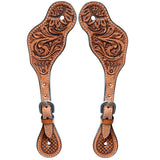 BER269-Western American Leather Spur Strap