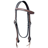 BER270-Western Leather Headstall