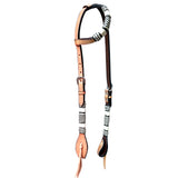 BER272-Western Leather One Ear Headstall