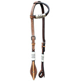 BER279-Western Leather One Ear Headstall