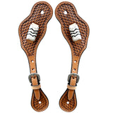 BER279-Western American Leather Spur Strap