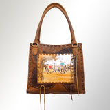 LC-ADBGM248R23 Tote Genuine Western Leather Women Bag