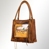 LC-ADBGM248R23 Tote Genuine Western Leather Women Bag