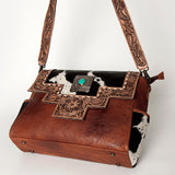 ADBG842 Messenger Hair On Genuine Western Leather Women Bag