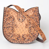 ADBG848 Hobo Hand Tooled Genuine Western Leather Women Bag