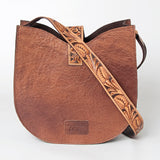 ADBG848 Hobo Hand Tooled Genuine Western Leather Women Bag