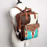 ADBG849 Backpack Hair On Genuine Western Leather Women Bag