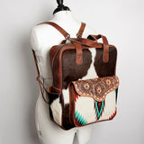 ADBG849 Backpack Hair On Genuine Western Leather Women Bag