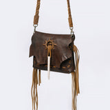 LC-ADBGM255B Crossbody Genuine Western Leather Women Bag