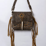 LC-ADBGM255F Crossbody Genuine Western Leather Women Bag