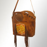 LC-ADBGM257A Bucket Genuine Western Leather Women Bag