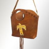 LC-ADBGM257B Bucket Genuine Western Leather Women Bag