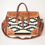 ADBG516 Duffel Genuine Western Leather Women Bag