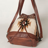 ADBG862 Bucket Genuine Western Leather Women Bag