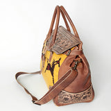 LC-ADBG516E Duffel Genuine Western Leather Women Bag