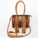 LC-ADBGD131D Duffel Genuine Western Leather Women Bag Clara