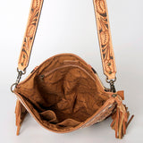 ADBG510 Crossbody Genuine Western Leather Women Bag Paisley