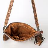 ADBG510 Crossbody Genuine Western Leather Women Bag Paisley