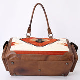 LC-ADBG605B Duffel Genuine Western Leather Women Bag