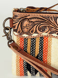 ADBG344 Wristlet Genuine Western Leather Women Bag Becca