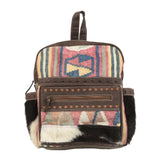 KB105 Backpack Upcycled Canvas Ladies Bag