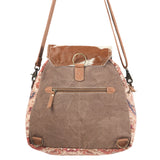 KB115 Backpack Upcycled Canvas Ladies Bag