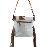 KB119 Crossbody Upcycled Canvas Ladies Bag