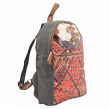 KB139 Backpack Upcycled Canvas Ladies Bag